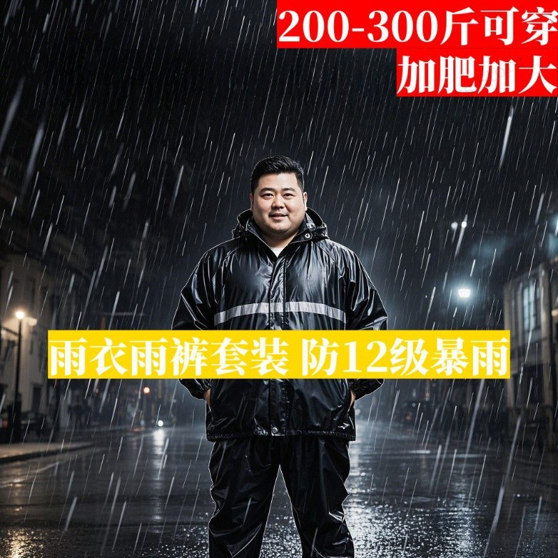 Plus Size Rain Suit Separate M - Fishing Jacket Waterproof recensie en prijs
