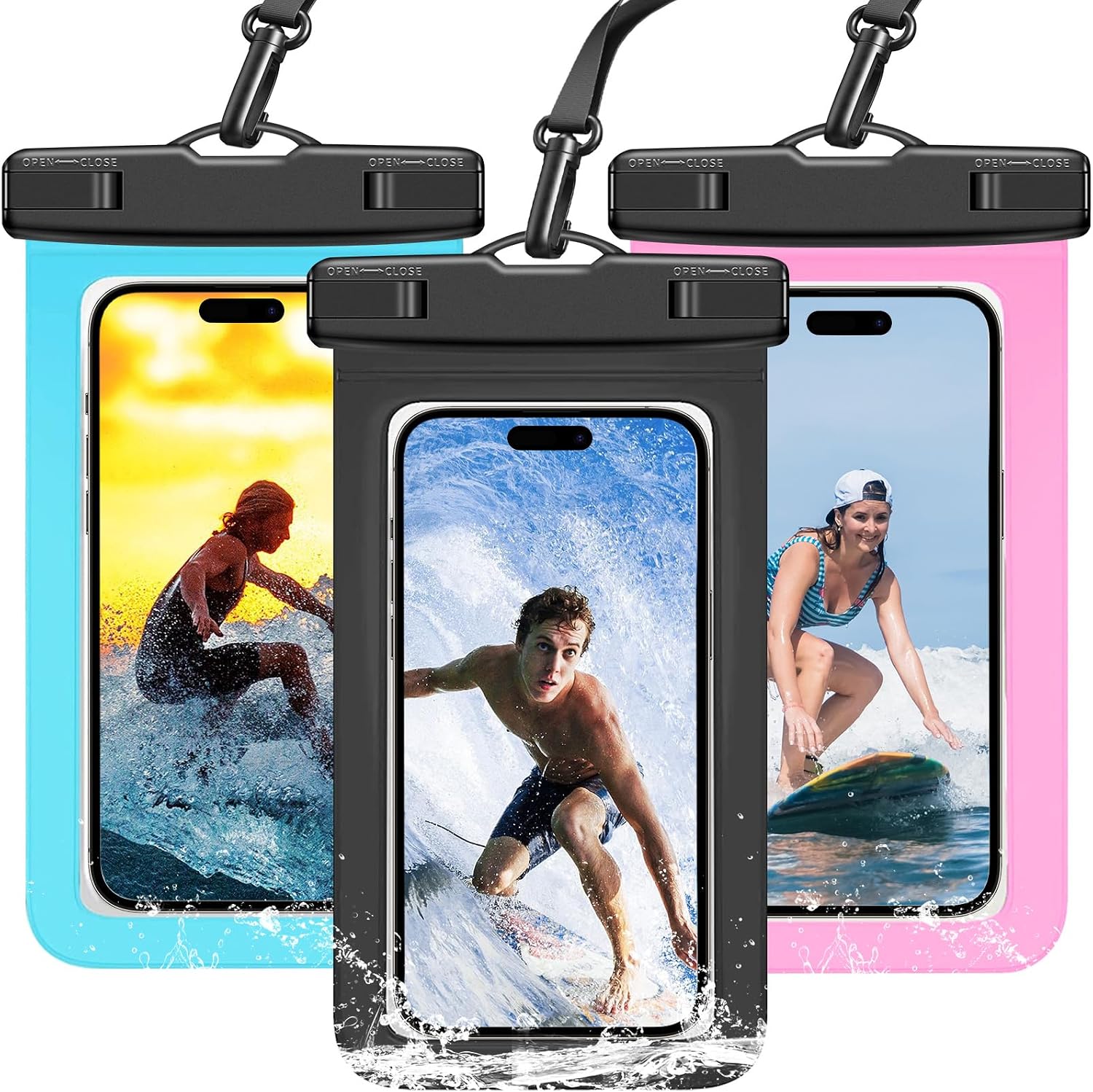 3 Pack Multicolor IPX8 Waterpr - Fishing Bag Waterproof recensie en prijs