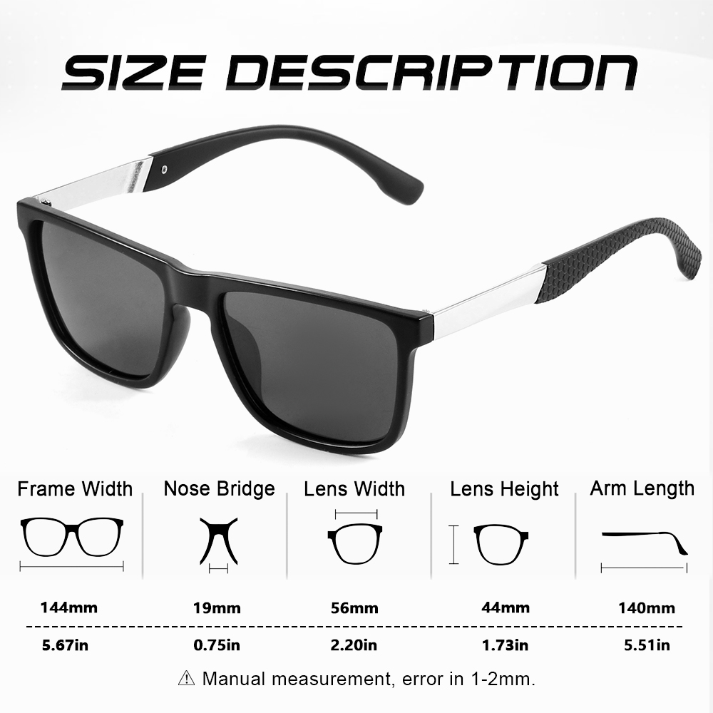 CRIXALIS 4Pcs Polarized Sungla - Fishing Sunglasses Polarized recensie en prijs