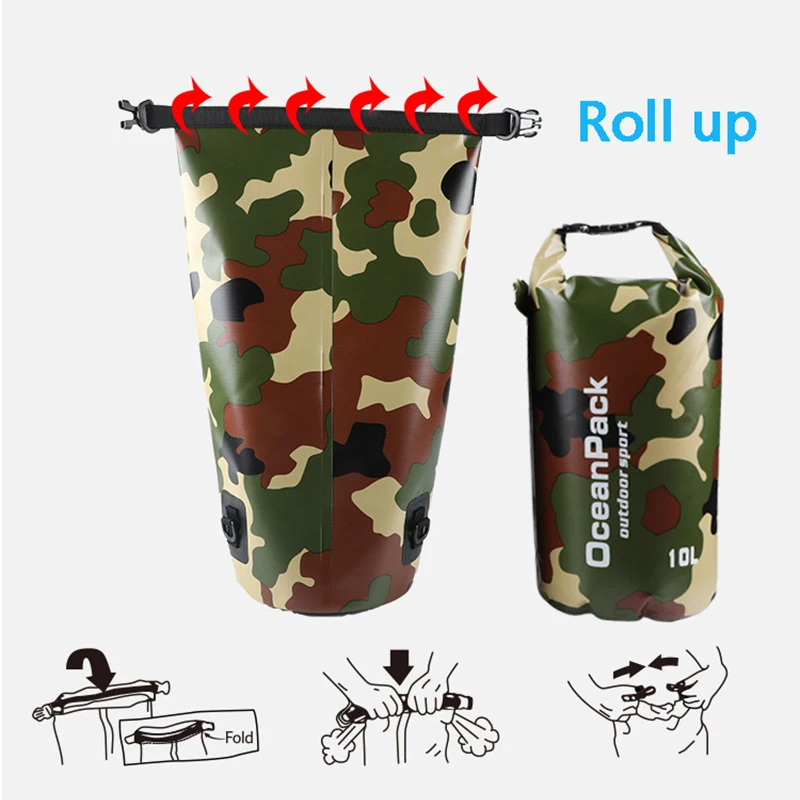 Waterproof Dry Bag Camouflage  - Fishing Bag Waterproof recensie en prijs