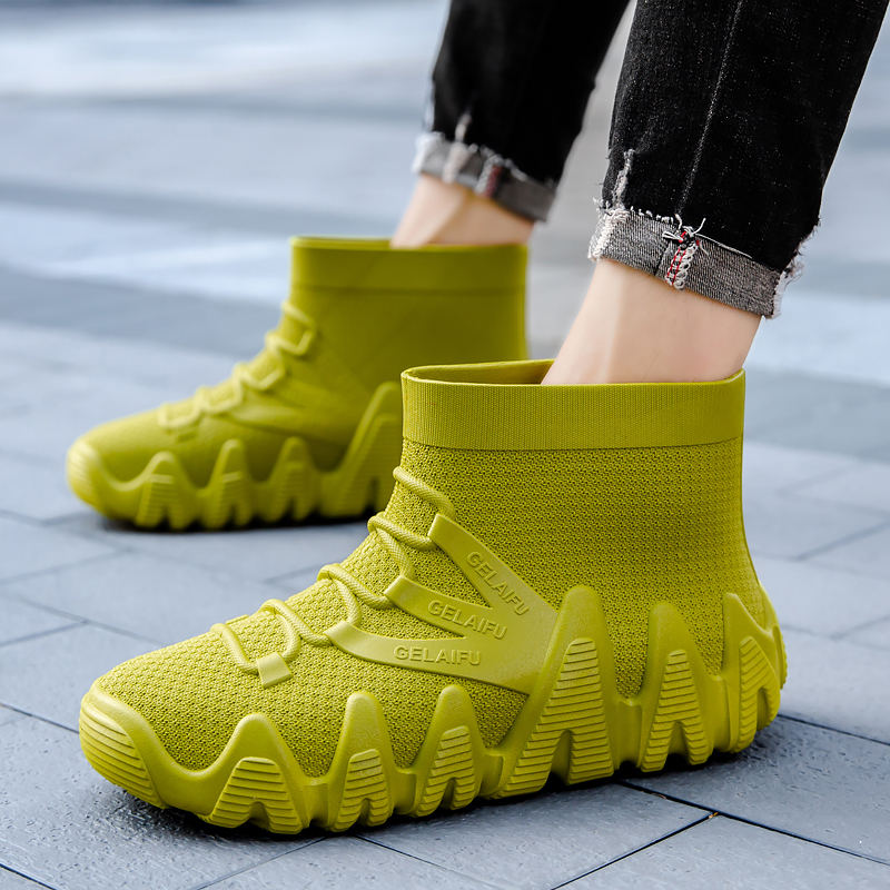 Men's Rain Boots Fashion Water - Fishing Boots recensie en prijs