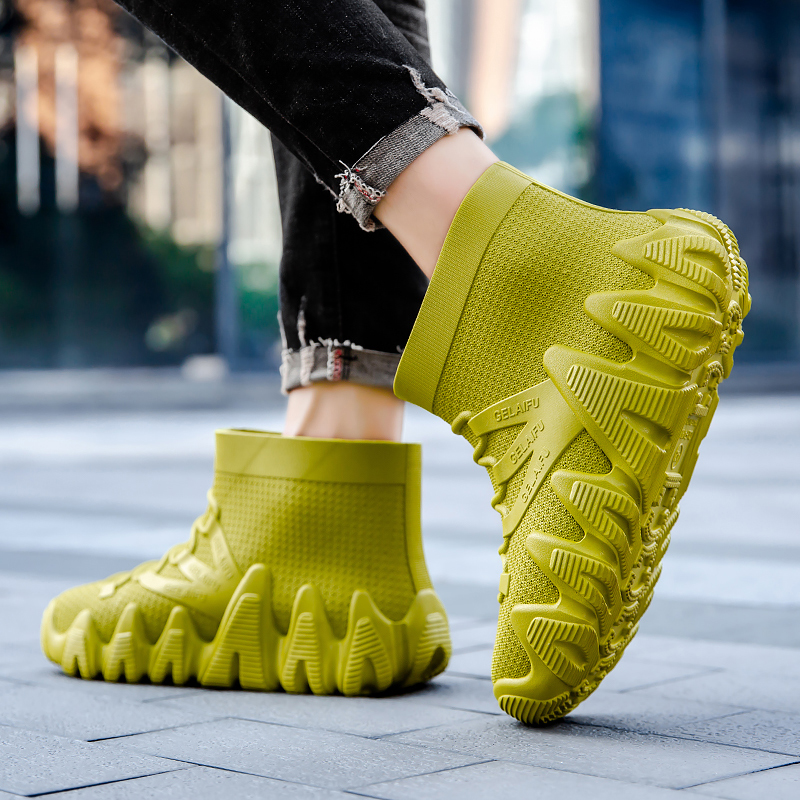 Men's Rain Boots Fashion Water - Fishing Boots recensie en prijs