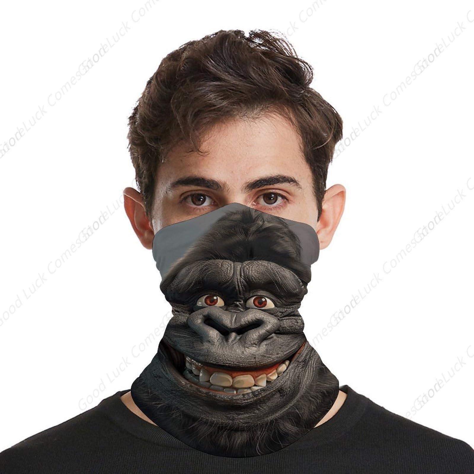 Smiling Gorilla Photo Bandana  - Fishing Mask Sun Protection recensie en prijs