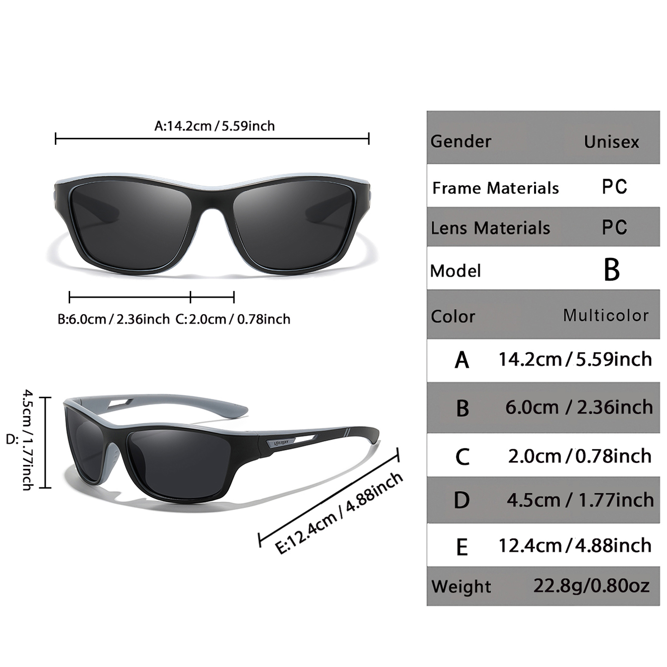 LOISRUBY Polaring Lenses Cycli - Fishing Sunglasses Polarized recensie en prijs
