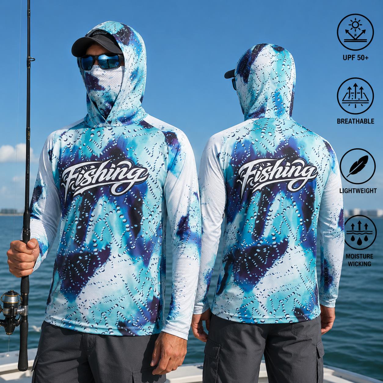Fishing Shirt Hooded Men Fishi - Fishing Hoodie recensie en prijs