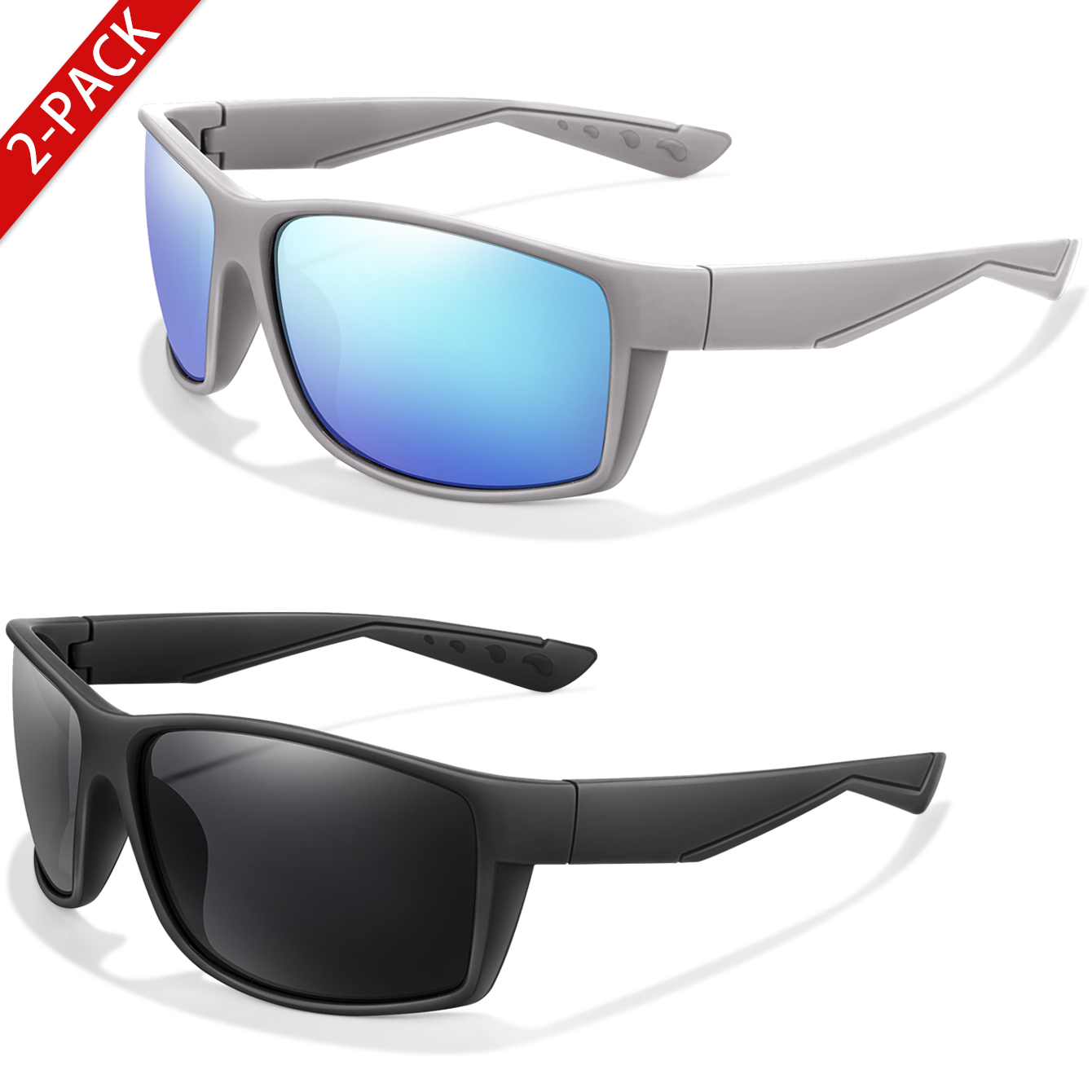 2 Packs Polarized Sunglasses U - Fishing Sunglasses Polarized recensie en prijs