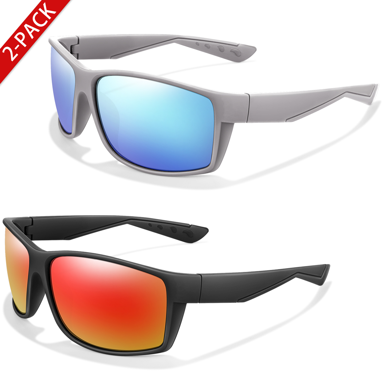 2 Packs Polarized Sunglasses U - Fishing Sunglasses Polarized recensie en prijs