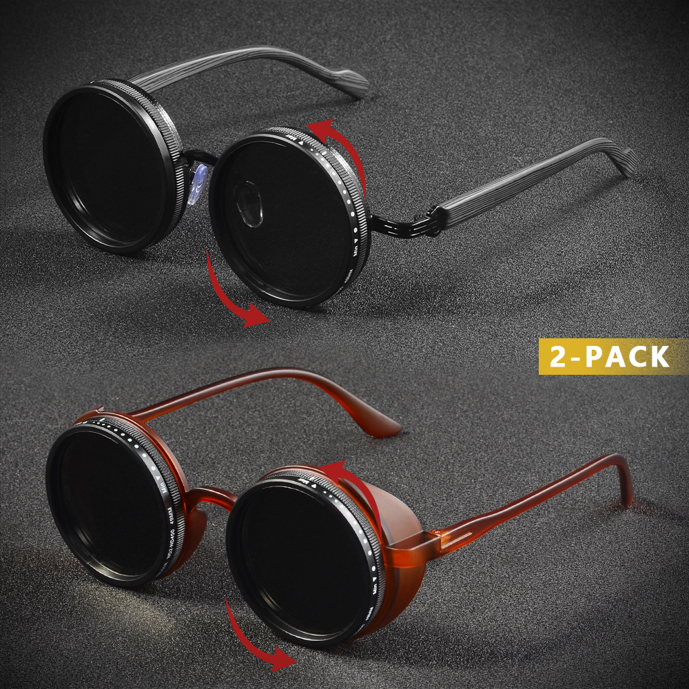 CRIXALIS 2Pcs Polarized Steam  - Fishing Sunglasses Polarized recensie en prijs