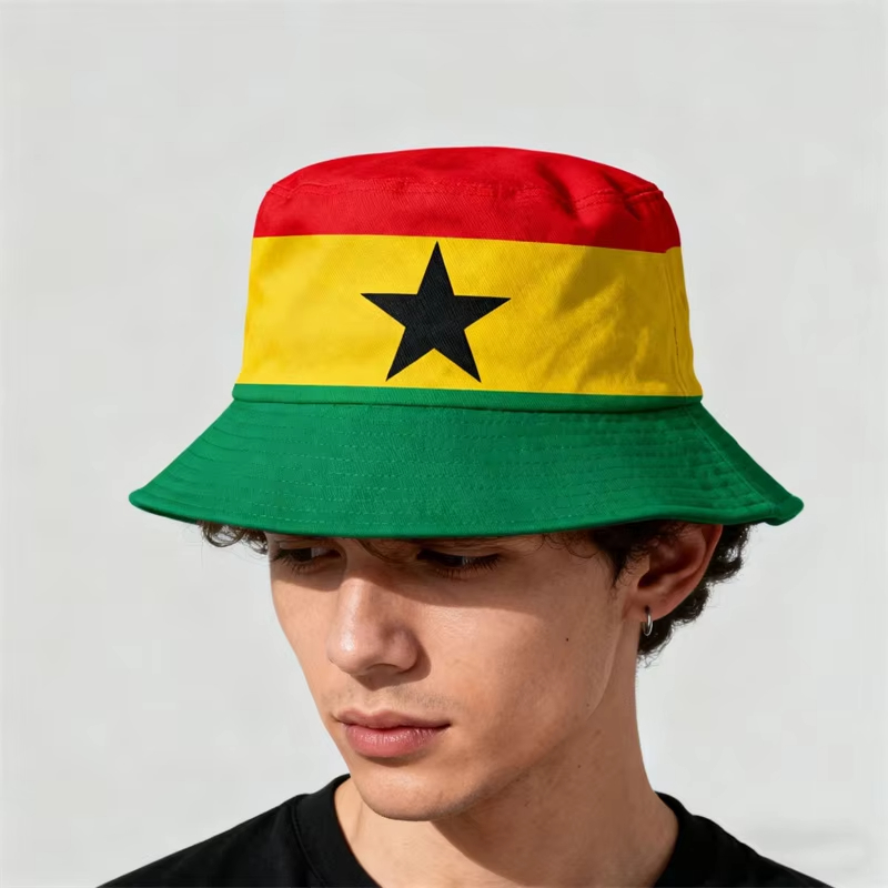 Printed National Flag Bucket H - Fishing Hat recensie en prijs
