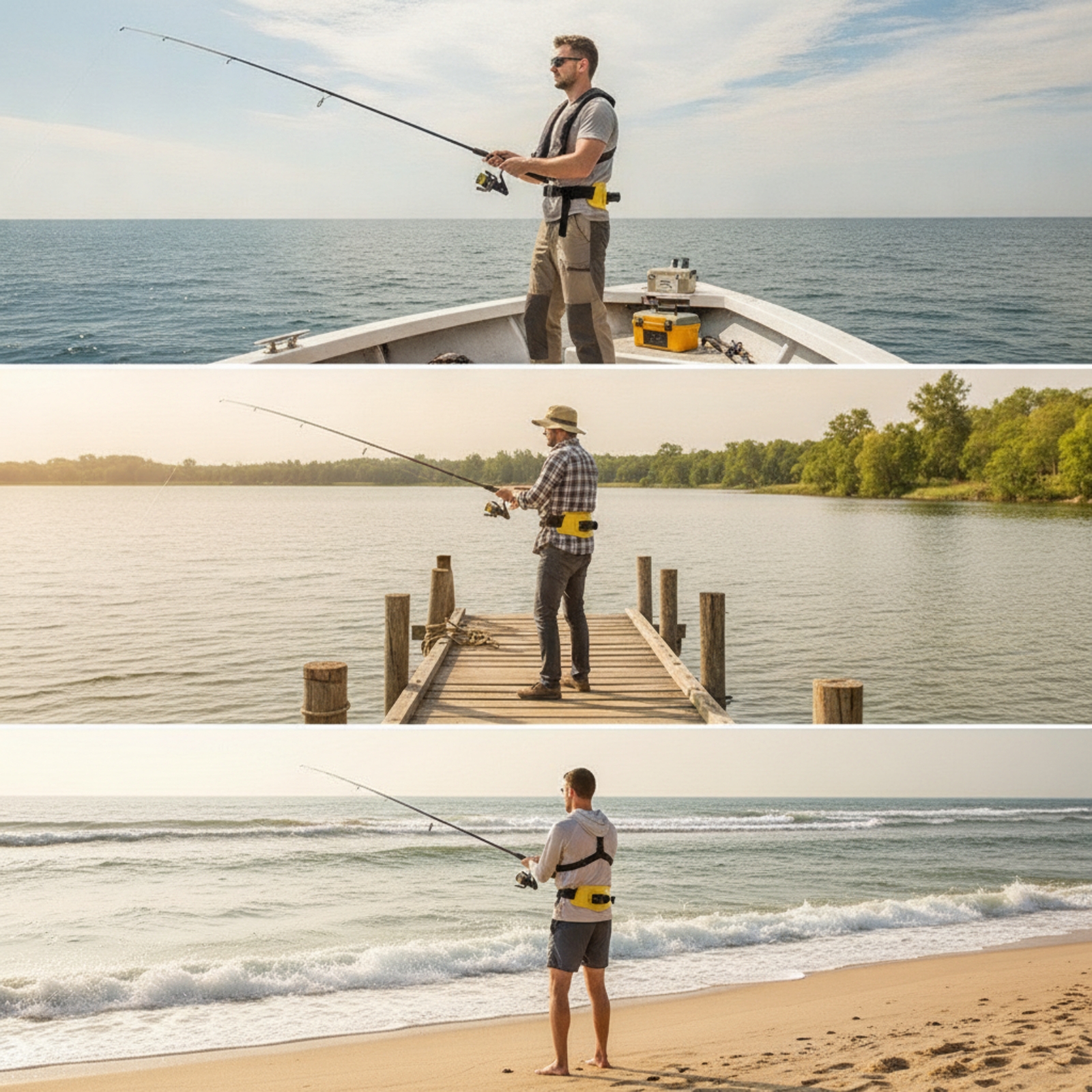 Fishing Belt with Rod Holder H - Fishing Belt recensie en prijs