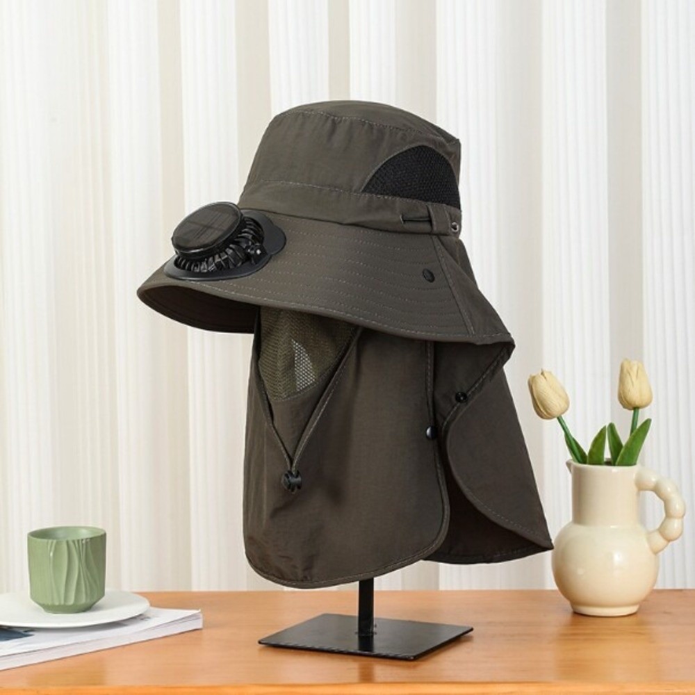 Portable Solar Rechargeable Fa - Fishing Hat recensie en prijs