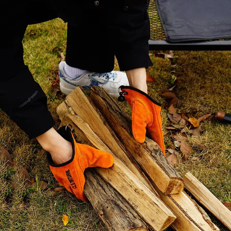 Heat Resistant BBQ Gloves, Cow - Fishing Gloves recensie en prijs