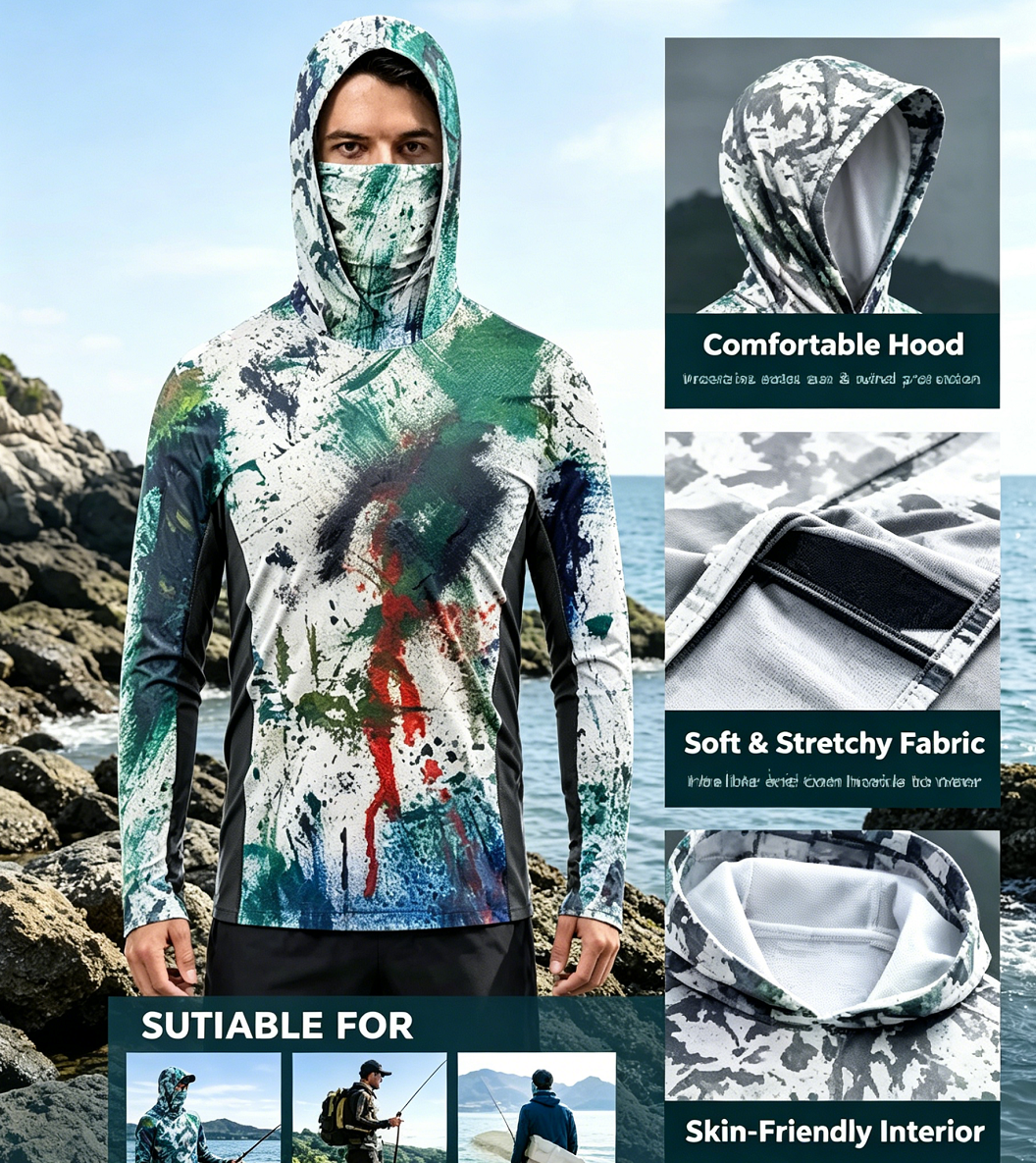 Fishing Clothing Men's Long Sl - Fishing Shirt Uv Protection recensie en prijs
