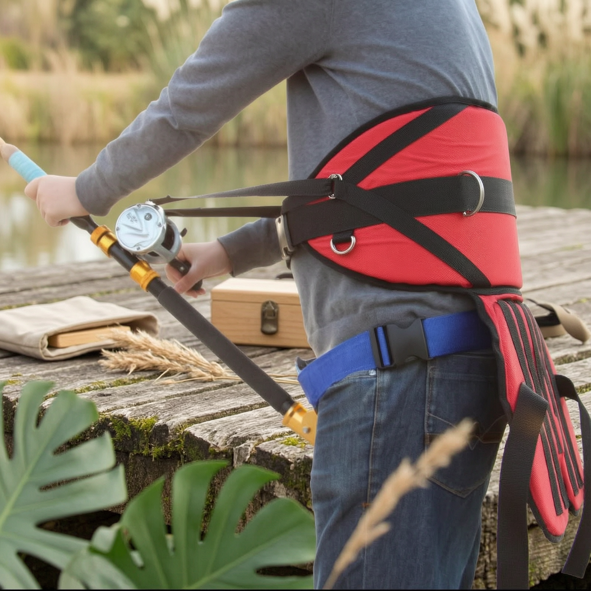 Fishing Waist Belt with Seat C - Fishing Belt recensie en prijs